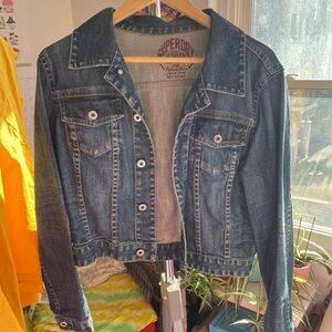 Superdry Cropped Denim Jacket